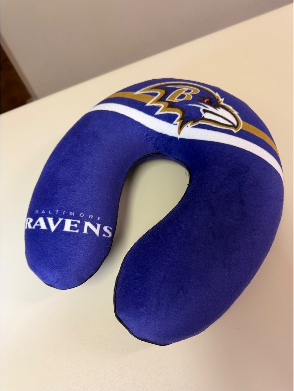Baltimore Ravens NFL Neck Pillow Travel Cushion